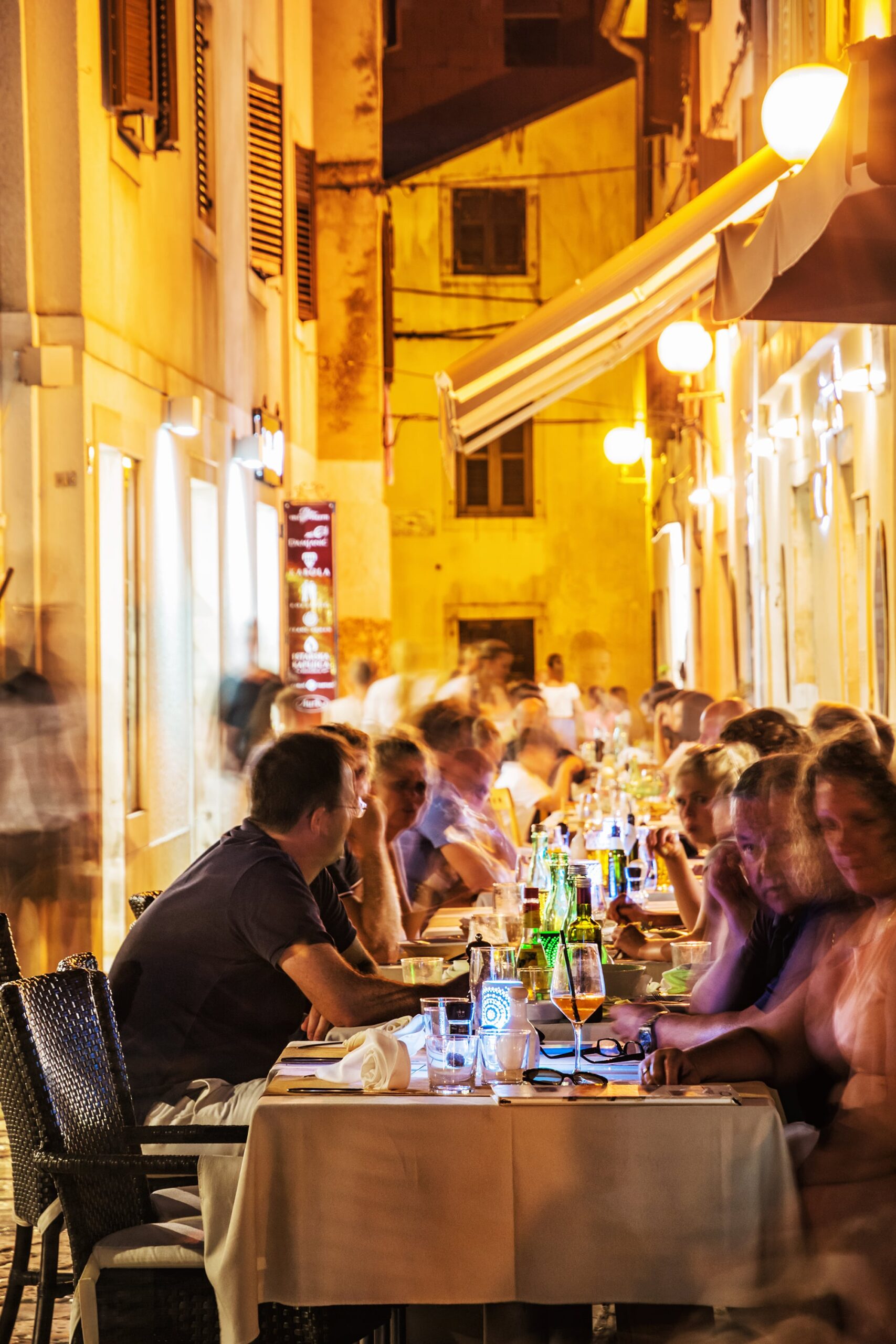Restaurant in Porec, Croatia